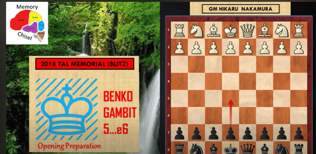 Benko Gambit 5...e6